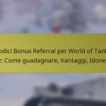 Codici Bonus Referral per World of Tanks Blitz: Come guadagnare, Vantaggi, Idoneità